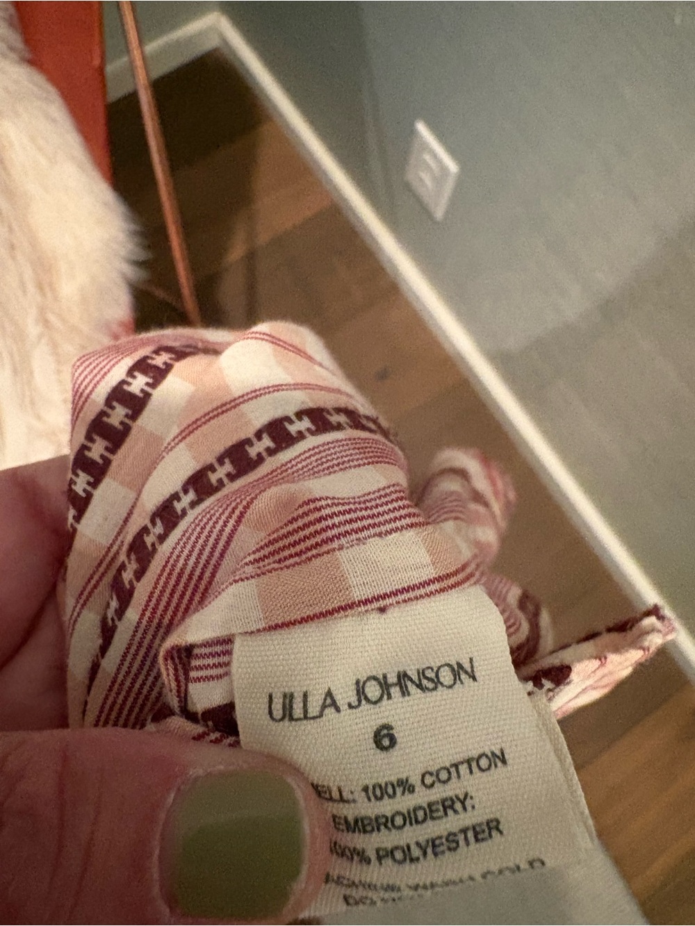 Ulla Johnson Filia Dress Madras - Picture 4 of 6